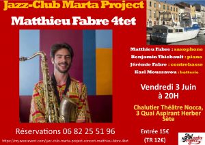 Jazz-Club Marta Project Matthieu Fabre 4tet