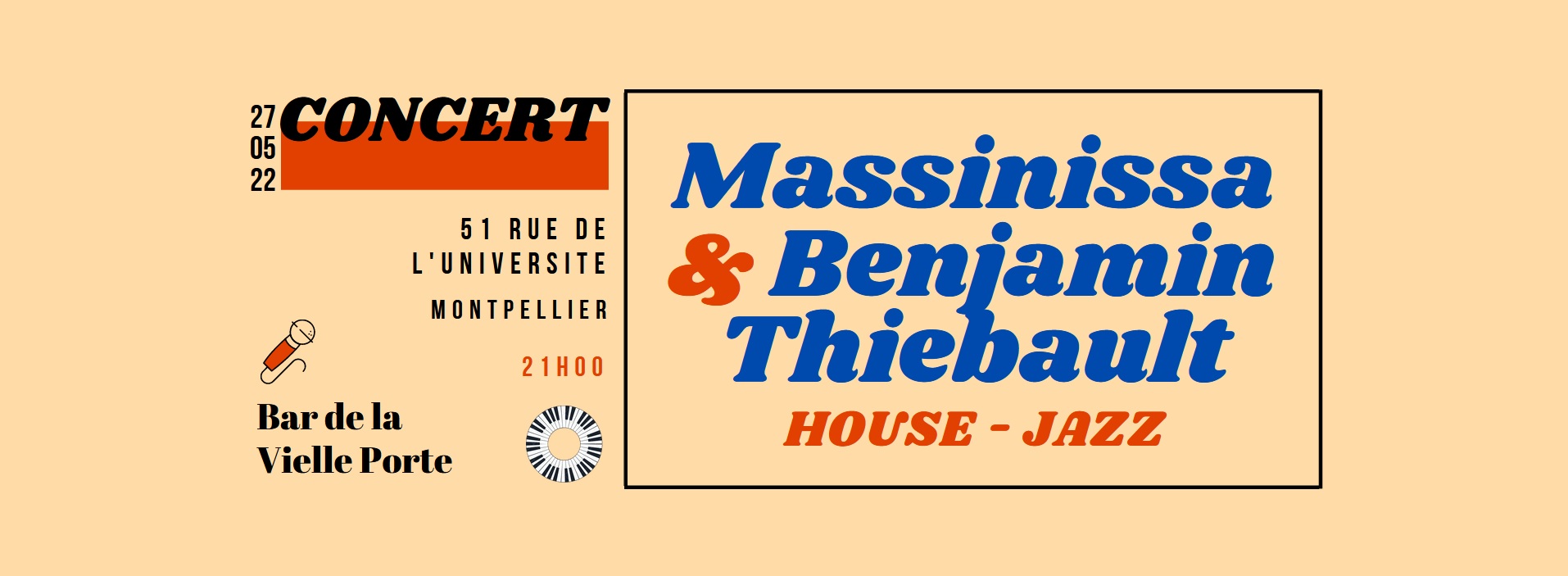 You are currently viewing Massinissa & Benjamin Thiebault @Bar de la Vielle Porte