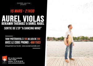 Aurel Violas Trio @ Sunset-Sunside, sortie d’EP