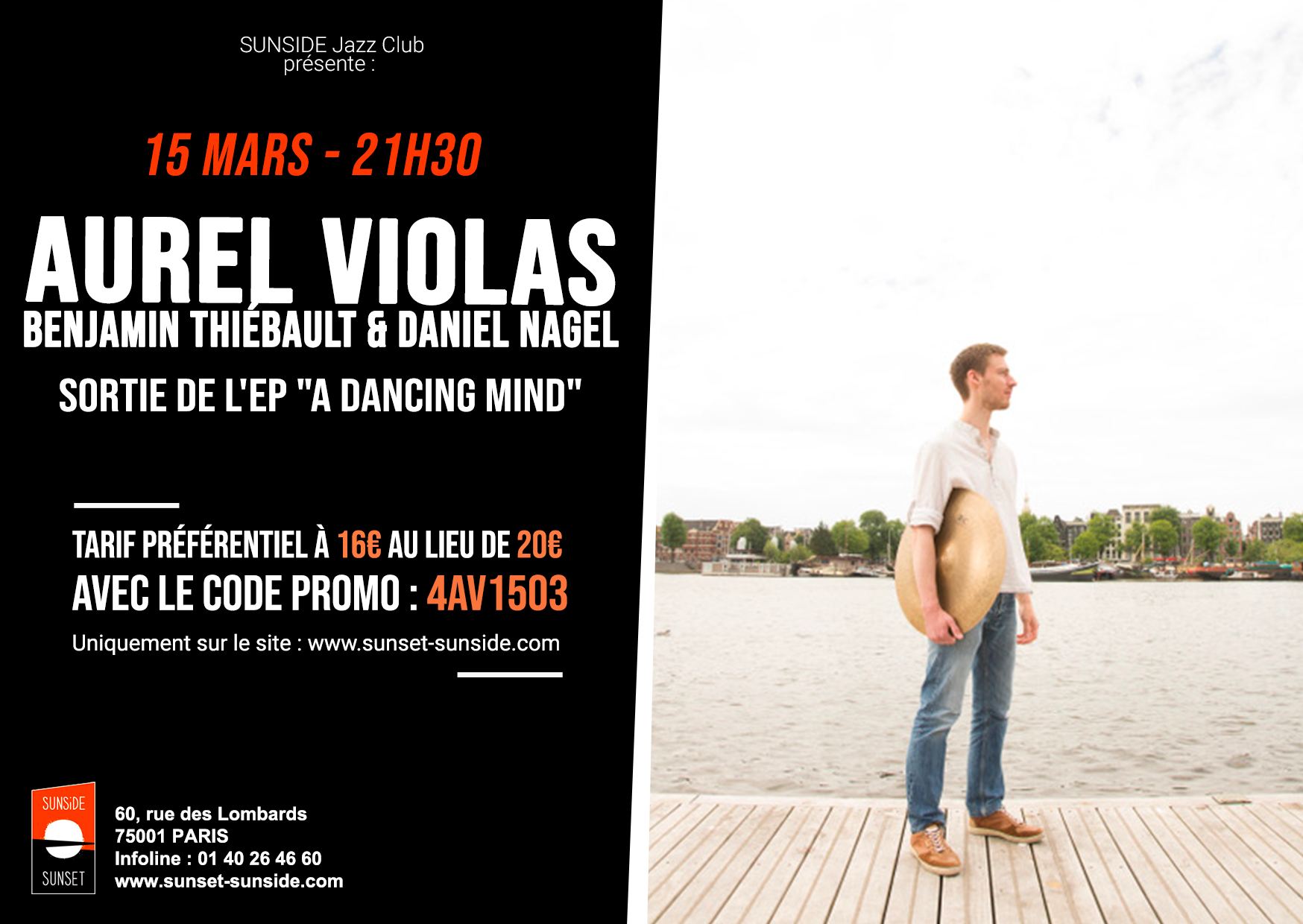 You are currently viewing Aurel Violas Trio @ Sunset-Sunside, sortie d’EP