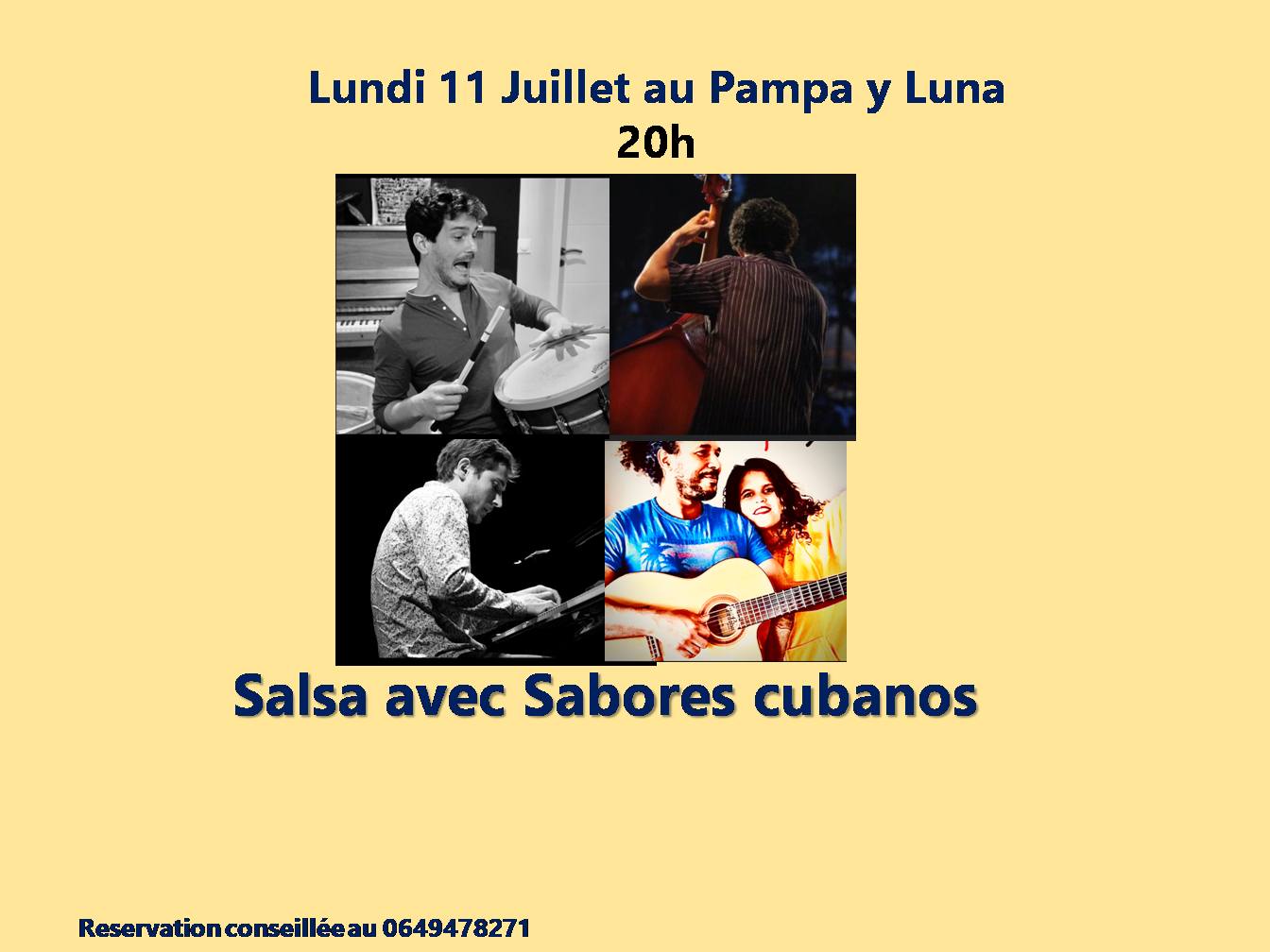 You are currently viewing Concert de salsa avec Sabores cubanos