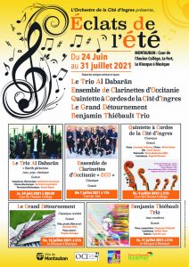 L’Orchestre de la Cité d’Ingres invite “Benjamin THIEBAULT Trio”
