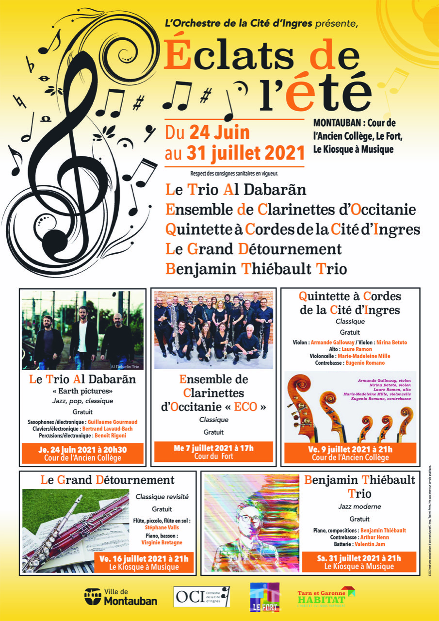 You are currently viewing L’Orchestre de la Cité d’Ingres invite “Benjamin THIEBAULT Trio”