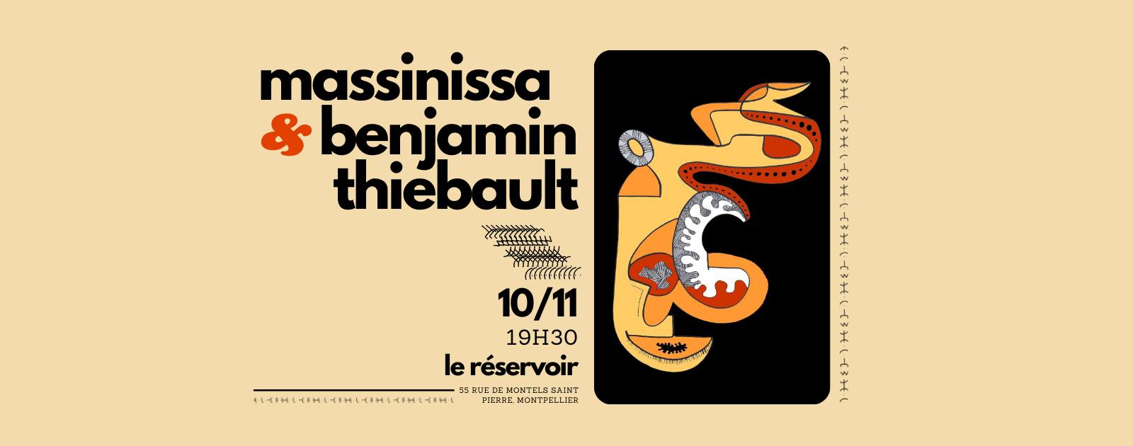 You are currently viewing Massinissa + Benjamin Thiebault (Live)