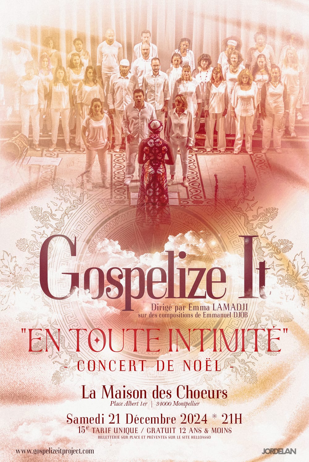 You are currently viewing 21/12 – Concert de Noël – Gospelize It en Toute Intimité