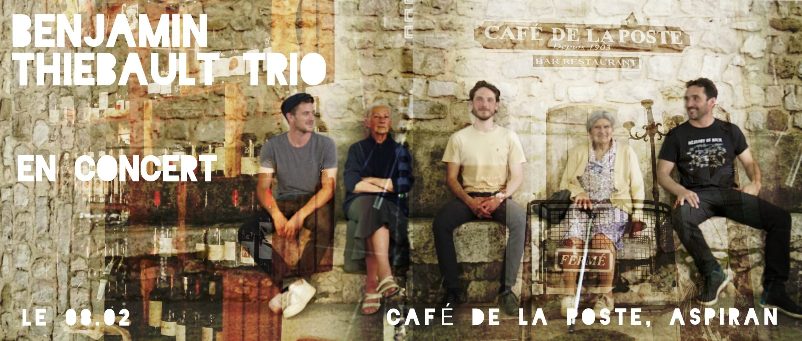 You are currently viewing Benjamin Thiebault Trio au Café Aspiran