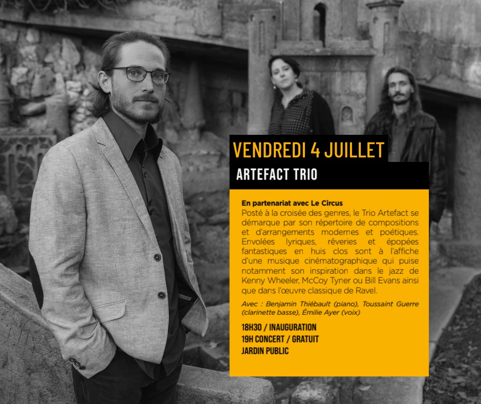 You are currently viewing Capbreton Jazz Festival : Le Circus (Trio Artefact)