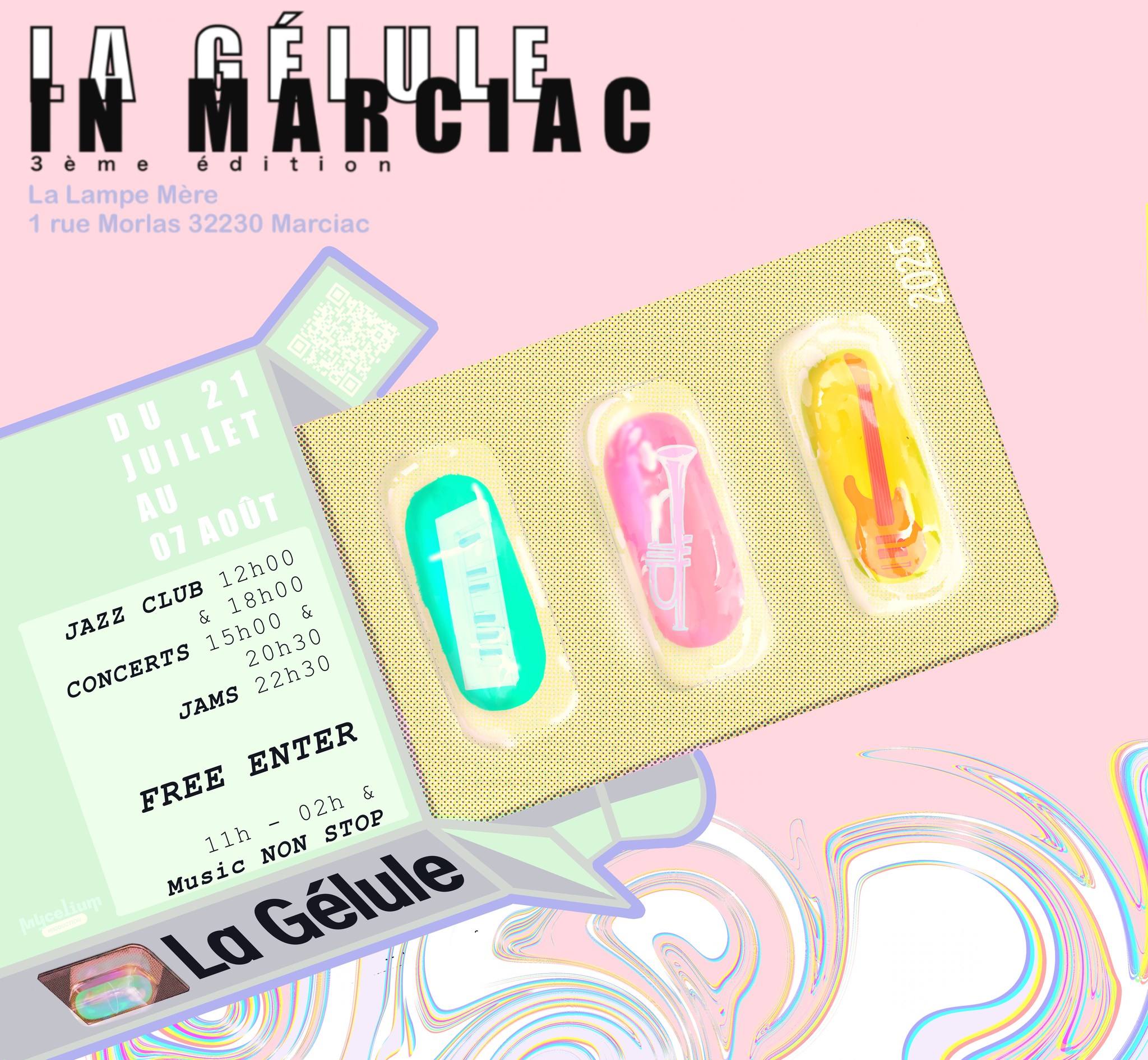 You are currently viewing La Gélule in Marciac 2025 @ La Lampe Mère