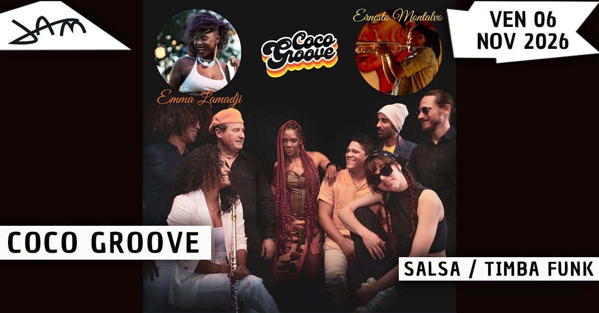 You are currently viewing COCO GROOVE (Salsa / Timba Funk) au JAM